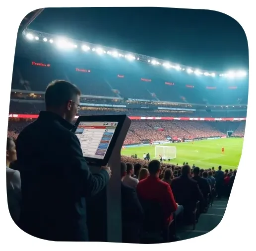 smart stadium solutions Riyadh, arena technology Saudi Arabia, convention center digital signage Riyadh, theme park automation Saudi, event technology solutions KSA, Riyadh sports tech, smart venue hardware Saudi Arabia, FAMA digital solutions Riyadh, game day technology Saudi, intelligent event management Riyadh, digital fan engagement KSA, smart event infrastructure Saudi Arabia,