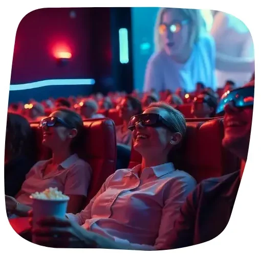 cinema hardware solutions, cinema automation Riyadh, digital signage for cinemas Saudi Arabia, QSR and cinema integration Riyadh, modular cinema systems KSA, POS for cinemas Saudi, ticketing kiosk Riyadh, cinema queue management system, cinema technology Saudi Arabia