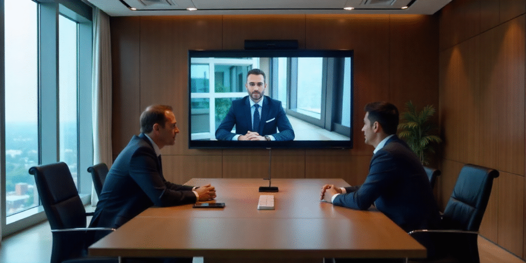 video conferencing system for conference room 5 conference room solutions Meeting room solutions Conference room technology Smart meeting rooms Video conferencing solutions Meeting room systems Collaborative meeting solutions Meeting room management systems Interactive meeting room solutions Smart conference room systems Meeting room audio-visual systems Meeting room control systems Digital screen for meeting rooms Corporate meeting room solutions Meeting room solutions for remote teams Virtual meeting room solutions Meeting room solutions in Riyadh Conference room solutions in Jeddah Meeting room systems in Al-Khobar Video conferencing solutions in Makkah Smart meeting rooms in Riyadh Meeting room management in Jeddah AV integration for meeting rooms in Makkah